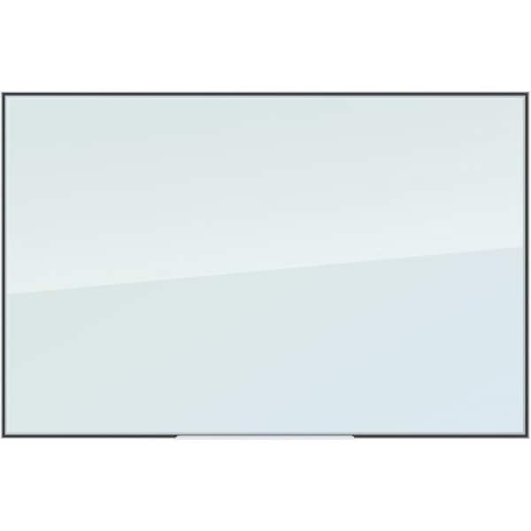 U Brands DryErase Board, Glass, 35"Wx23"Lx3/4"H, Frost UBR2824U0001 Zoro